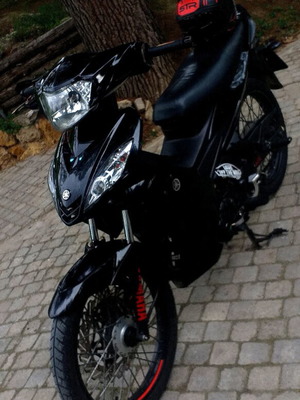 Yamaha Crypton X 135 2016 σαν καινούργιο, 15.000 χλμ, μαύρο