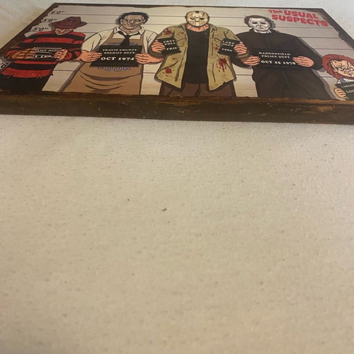 Wooden decorative plaque used 40x30