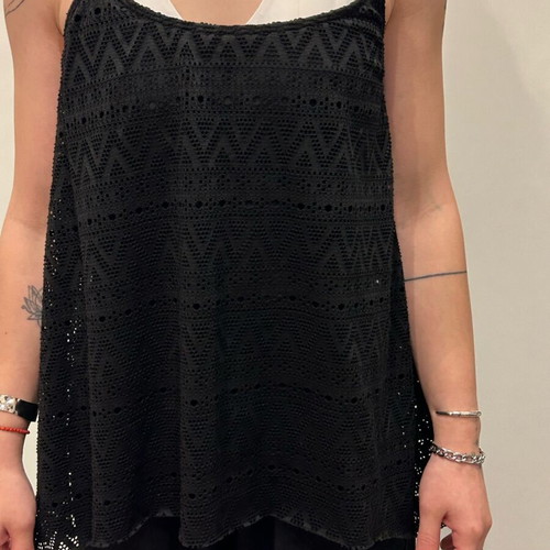 Black blouse like new, size S