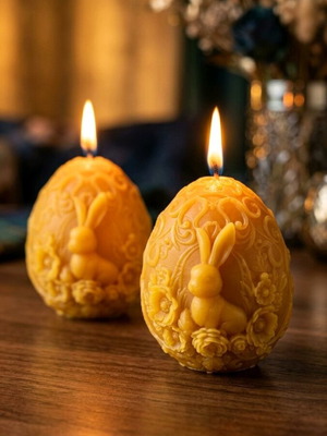 Αρωματικό κερί σόγιας Easter Bunny Joy κατόπιν παραγγελίας