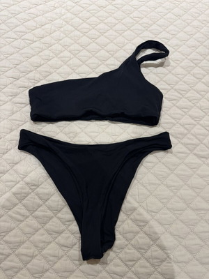 Shein bikini set used, size S, black
