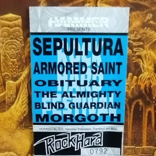 Sepultura Arise LP used, original 1st press 1991 signed by Max and Igor Cavalera
