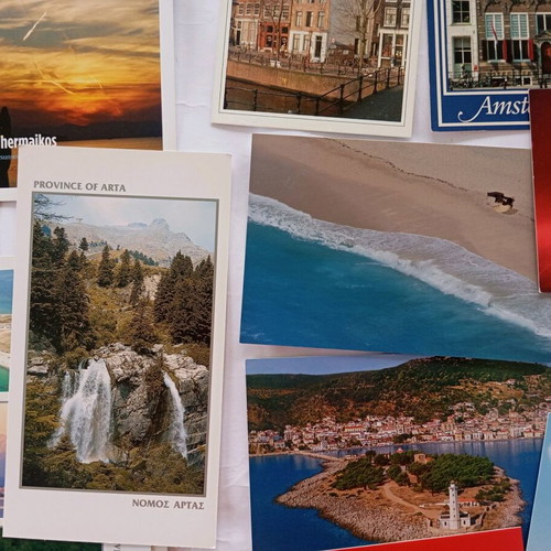 Various postcards like new, all together