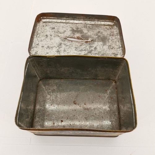 Metal box Kalmalini used, vintage 1960s money box