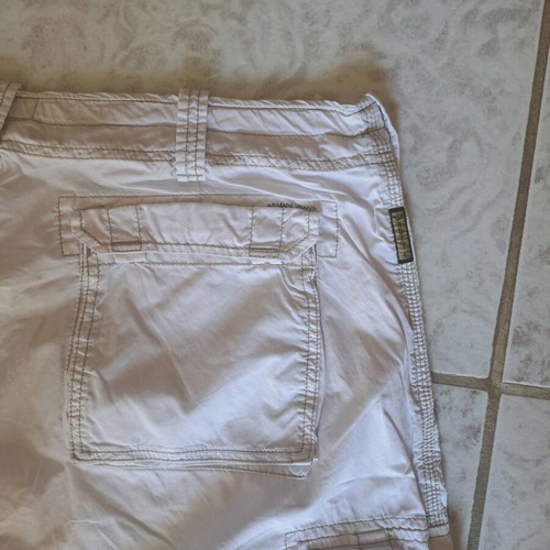 Armani white jeans like new, size XL