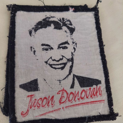 Vintage 80s JASON DONOVAN patch like new