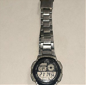 Casio AE-1000W Ψηφιακό Ρολόι Χρονογράφος Μπαταρίας
