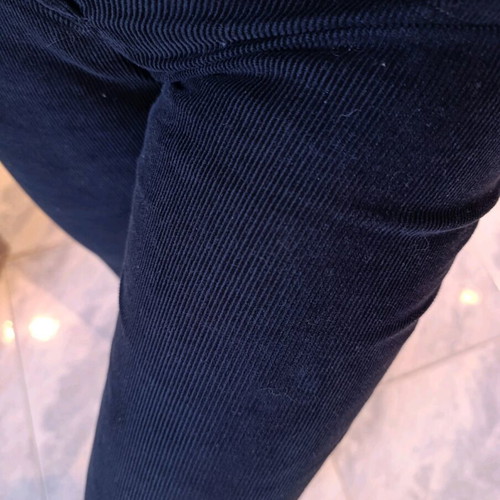 Benetton corduroy pants black straight fit like new