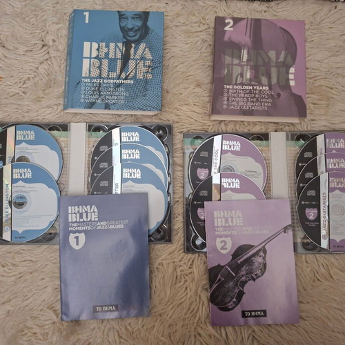 Box set The Masters and Greatest Moments of Jazz & Blues used, 5 CDs with booklet