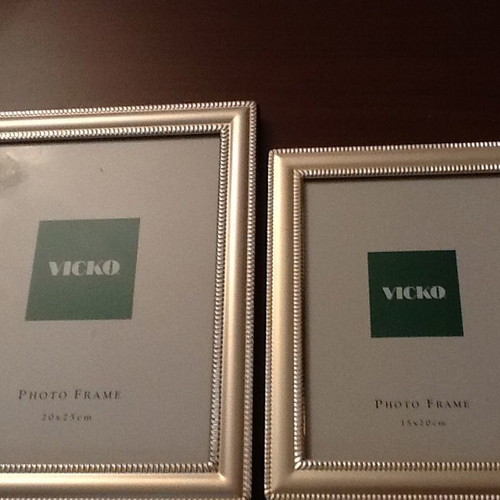-2-SILVER-PLATED FRAMES