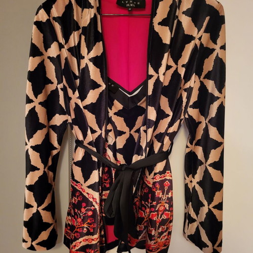 Lynne set (pants, top, kimono) new multicolor