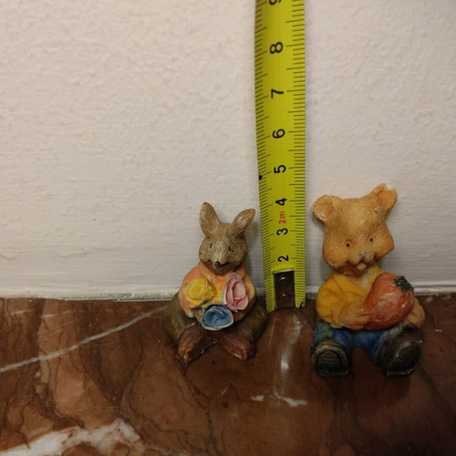Table decor used, set of 2 pieces, ~4 cm