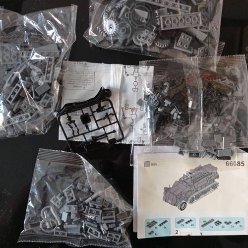 Military modeling set new, 6 different vehicles including BM-13 Katyusha
