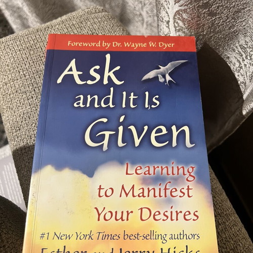 Ask and It Is Given book like new, English