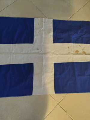 Flag old sewn used
