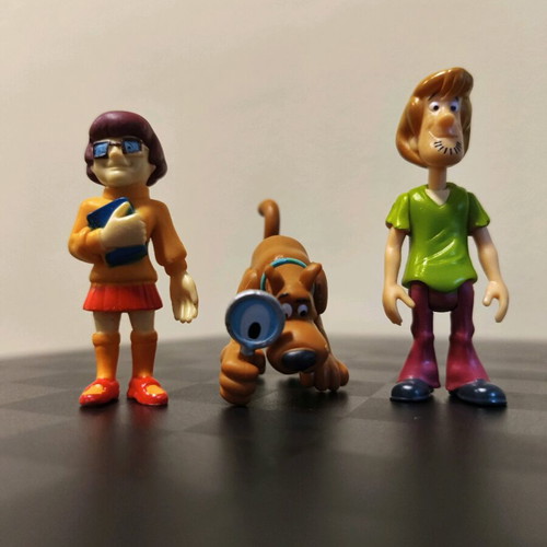 Scooby Doo Hanna-Barber figures like new, set of 3