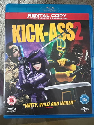 Kick Ass 2 Blu-Ray like new with English subtitles