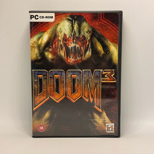 Doom 3 PC used game, action adventure