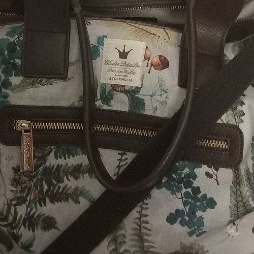 Elodie details diaper bag used for travel and stroller