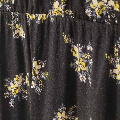Long black viscose summer dress used, sizes Medium-Large-XL Bonprix