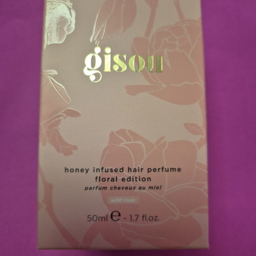 Gisou Honey Infused Hair Perfume Floral Edition Wild Rose 50ml new