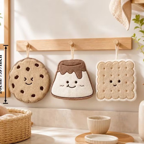 Cute hand towels with sweet designs
