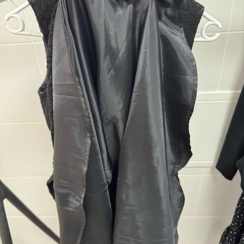Fornarina jacquard black midi dress like new, XS size
