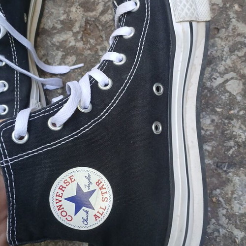 Converse Chuck Taylor All Star sneakers used, size 38, black and white