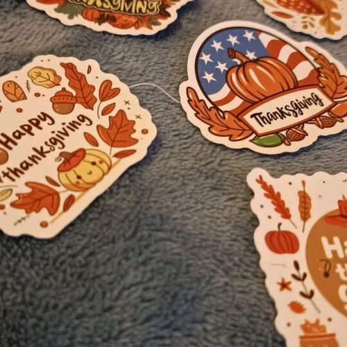 Thanksgiving sticker collection new, 24 pieces
