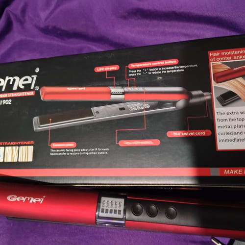 Gemei GM-1902 Hair Straightener new