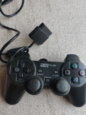 PlayStation 2 non-original controller used, functional