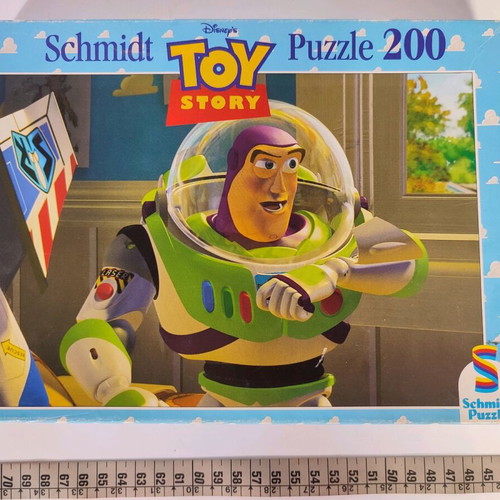 Disney Toy Story puzzle 195/200 pieces used, 90s decade Schmidt