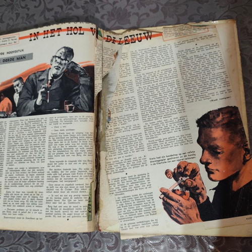 Tintin comic collection used, Kuifje magazine edition 1960