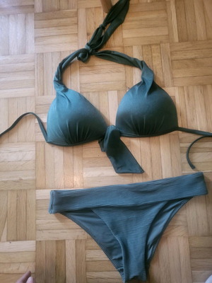 Green swimsuit like new H&M size M