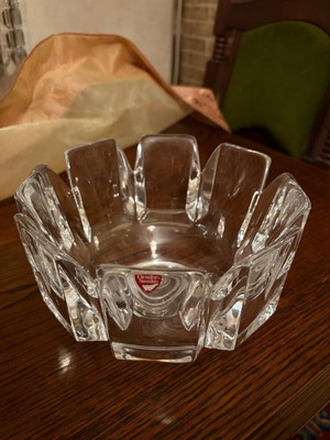 Crystal bowl Orrefors Sweden new