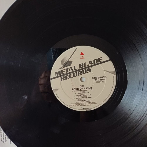 D.R.I. Four of a Kind LP used, metal