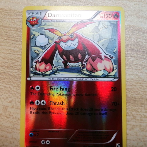Darmanitan Black & White Pokémon Card Near Mint