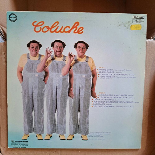 Coluche Enregistrement Public Vol. 3 LP like new