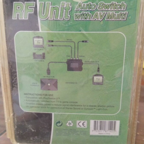 Xbox compatible RF unit auto switch with AV multi