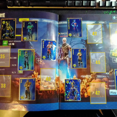 Fortnite OG Album with Stickers