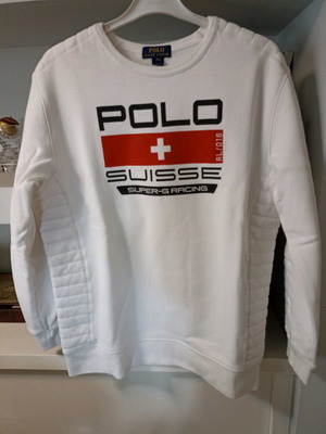 Polo Ralph Lauren sweatshirt used, white, size XL youth