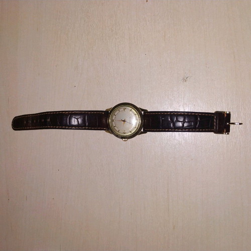 Wittnauer Longines wristwatch 1950 used, automatic