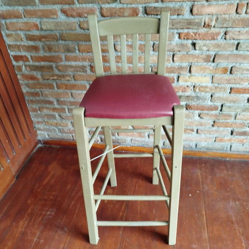 Wooden stool used catering equipment