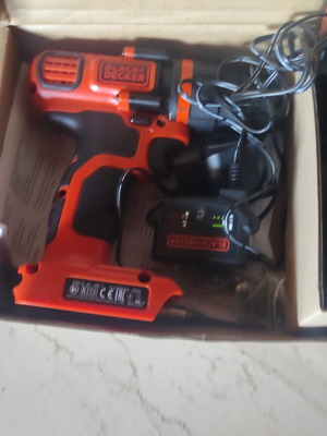 Black & Decker 18V Li-Ion Cordless Drill New