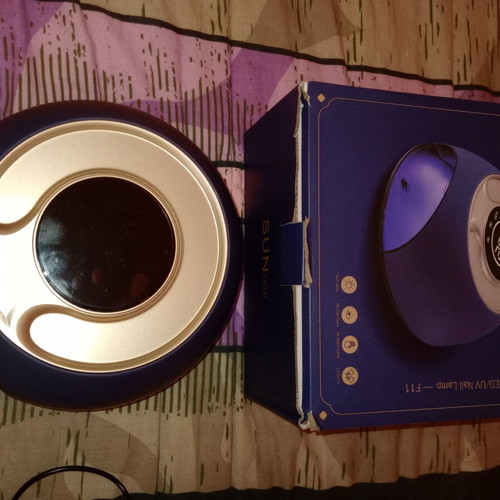 Nail lamp used, barely used