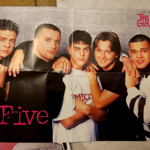 Five and Ronaldo Inter poster like new, size 53.2x41.4