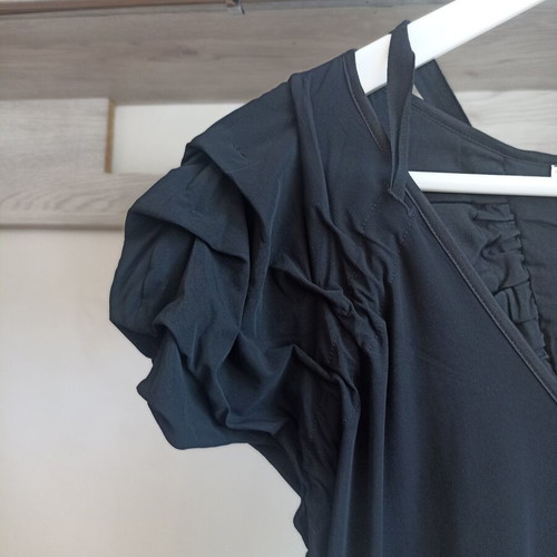 Marithe Francois Girbaud black midi dress