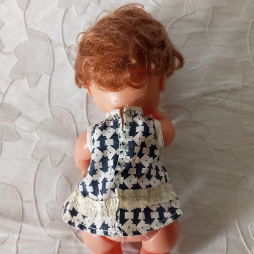 Vintage Famosa Baby Doll 24cm with Original Dress, like new