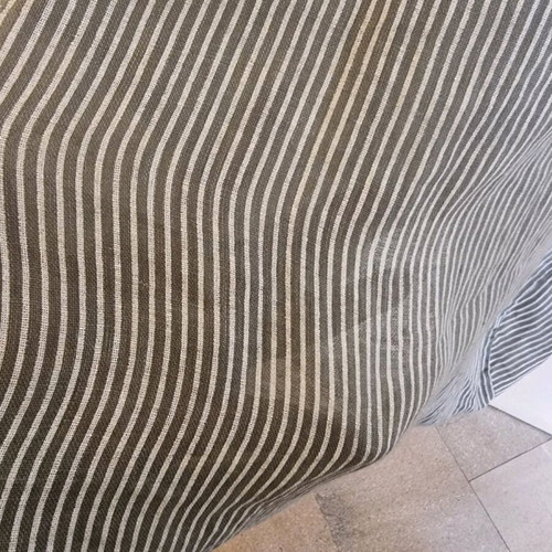 Made in Italy women's dress like new, white and gray, size L