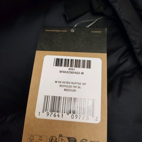 The North Face Nuptse Puffer Jacket new, size Medium, black